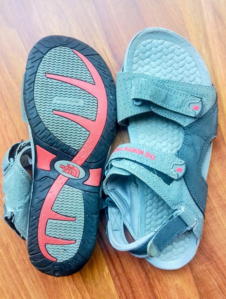 Turkuaz Erkek Spor Sandaletleri Velcro Bantlı - Görsel 5