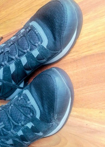 Siyah Erkek Spor Ayakkabı Bağcığı - Görsel 3