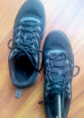 Siyah Erkek Spor Ayakkabı Bağcığı - Görsel 2