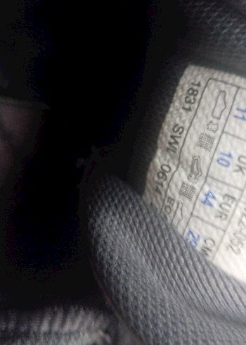 Gri Erkek Spor Ayakkabı Bağcıkları - Görsel 12