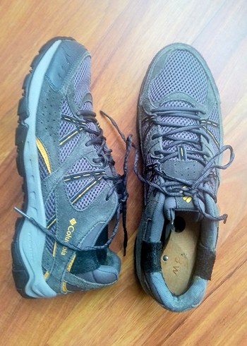 Gri Erkek Spor Ayakkabı Bağcıkları - Görsel 3