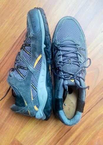 Gri Erkek Spor Ayakkabı Bağcıkları - Görsel 5