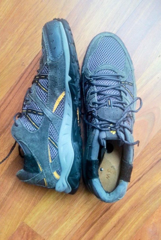 Gri Erkek Spor Ayakkabı Bağcıkları - Görsel 5