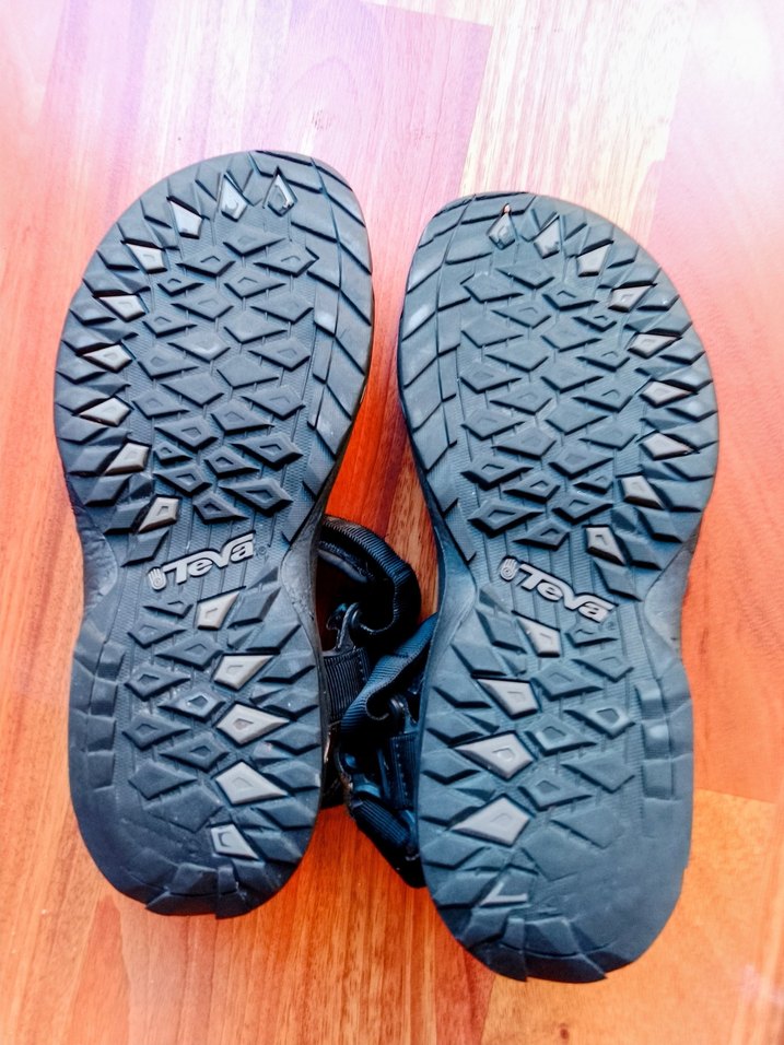 Teva Erkek Siyah Spor Sandalet Velcro - Görsel 2
