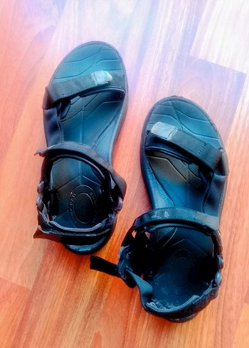 Teva Sandalet k gri Erkek Biker Sandaletler cok sağlam kalite - Görsel 9