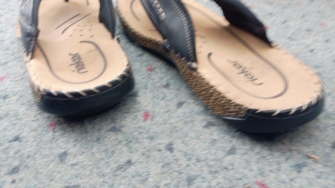 Rieker Mavi sandalet Velcro Bantlı - Görsel 2