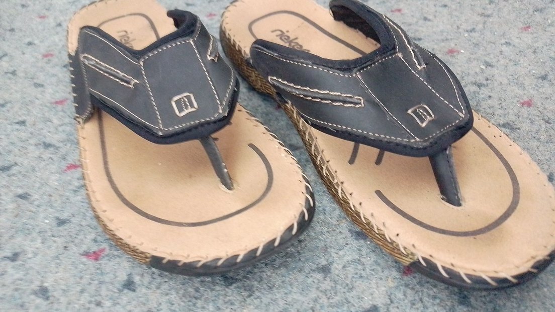 Rieker Mavi sandalet Velcro Bantlı - Görsel 4