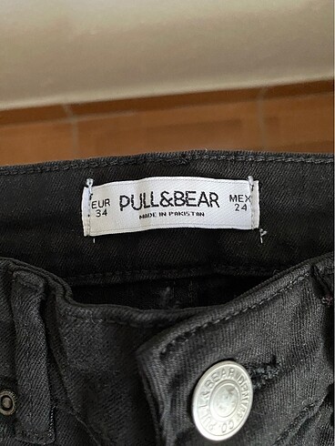 xs Beden siyah skinny yüksek bel pantolon