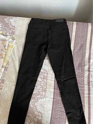 xs Beden siyah Renk siyah skinny yüksek bel pantolon