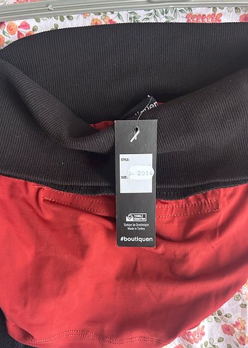 Kırmızı Mini Straplez Bluz - Görsel 2