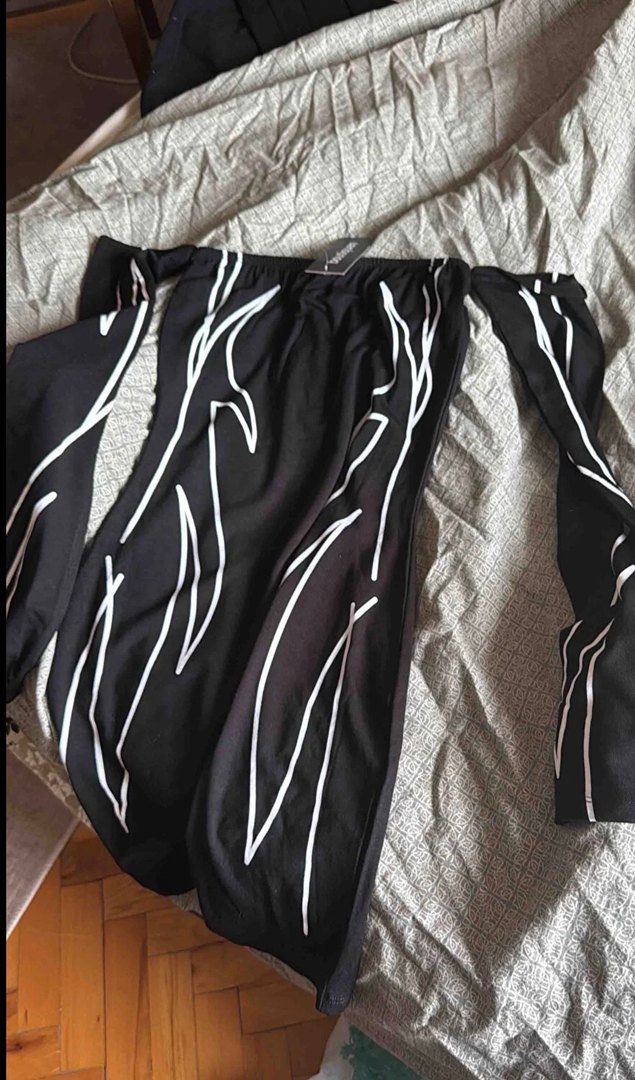 Siyah Straplez Elbise - Görsel 4