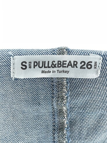 s Beden mavi Renk Pull and Bear Kısa Elbise %70 İndirimli.