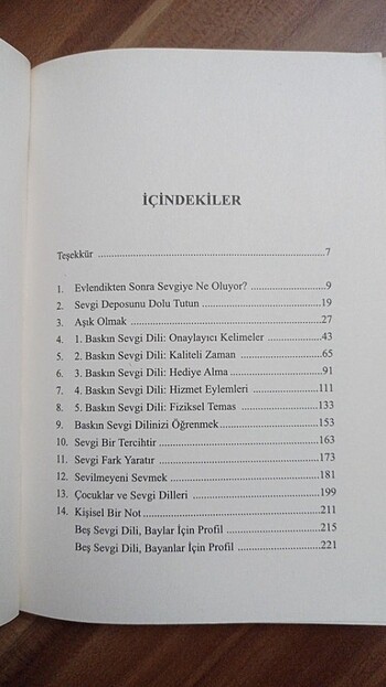  Beş Sevgi Dili