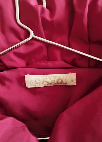 Bordo Kemerli Kadın Midi Kışlık Mont - Görsel 3