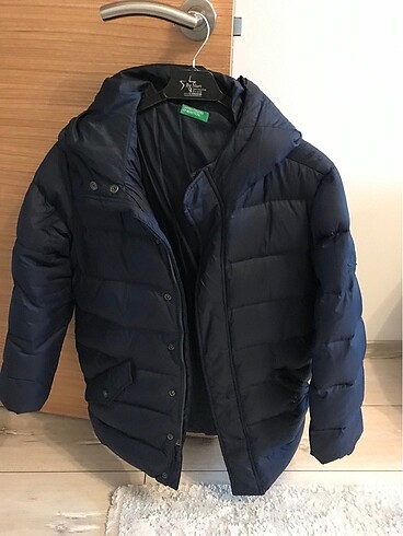 Kışlık Benetton çoçuk montu 10-12 yaş