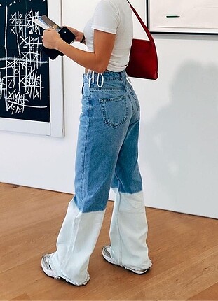 Wide leg jean