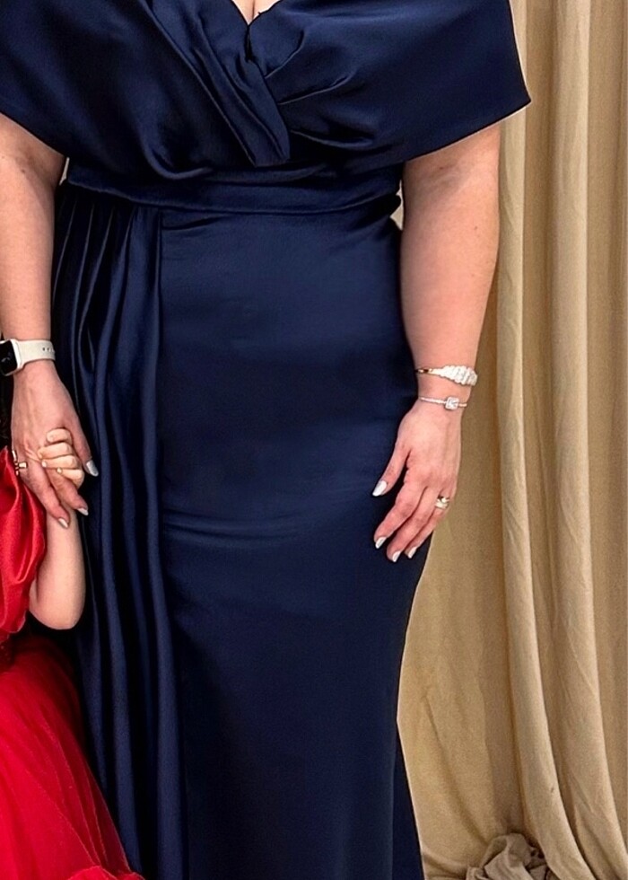 Abiyefon büyük beden abiye - Görsel 3