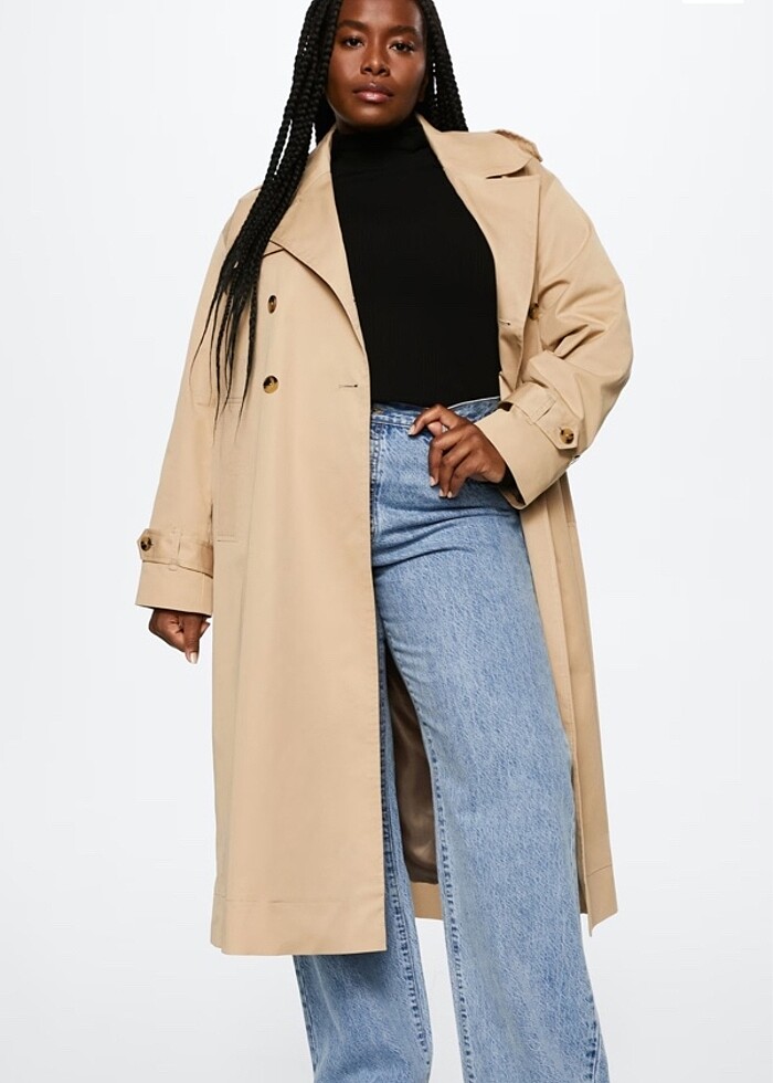 Mango trençkot - Görsel 2