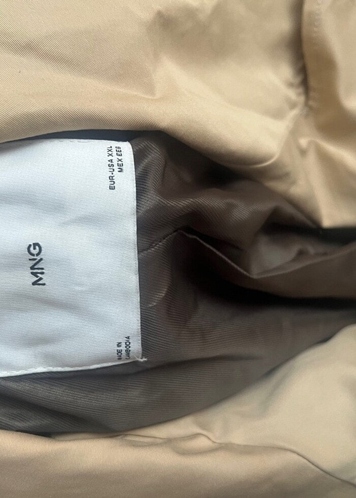 Mango trençkot - Görsel 4