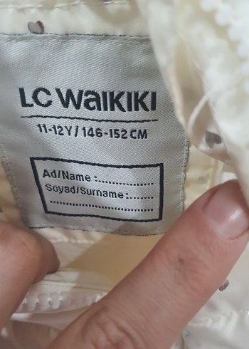 Lcw Kız Çocuk ekru şişme  Kapitone Yelek Fermuarlı - Görsel 5