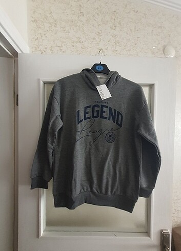Defacto marka erkek cocuk kapisonlu swaetshirt 