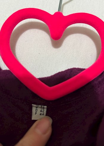 42 Beden mor Renk Mor Düğmeli Kadın ceket