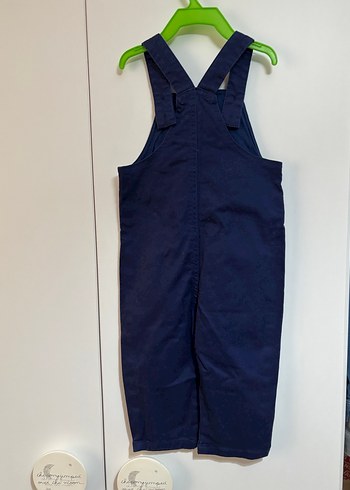 LC Waikiki Erkek Çocuk Koyu Mavi Denim Askılı Tulum