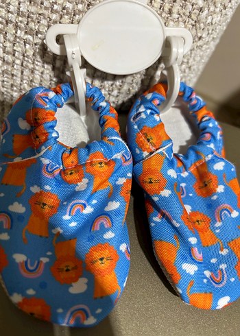 Renkli Bağcıklı Erkek Bebek Botu - Görsel 2