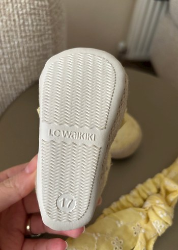 Sarı Nakışlı Bohem Kız Bebek İlk Adım Ayakkabısı - Görsel 3