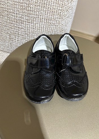 Klasik Siyah Rugan Tokalı Erkek Çocuk Ayakkabısı - Görsel 2