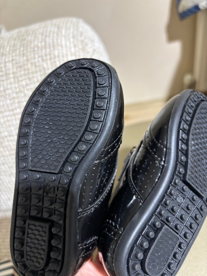 Klasik Siyah Rugan Tokalı Erkek Çocuk Ayakkabısı - Görsel 4