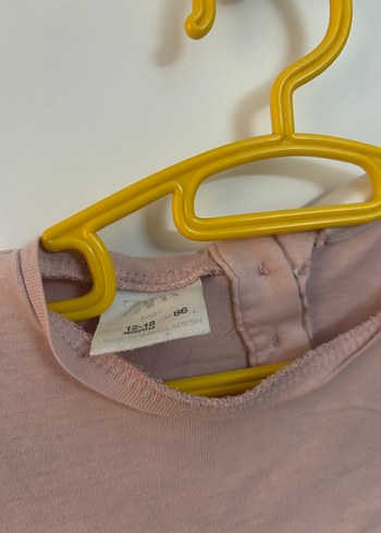 Kız Çocuk Pembe Nakışlı Uzun Kollu bluz - Görsel 3