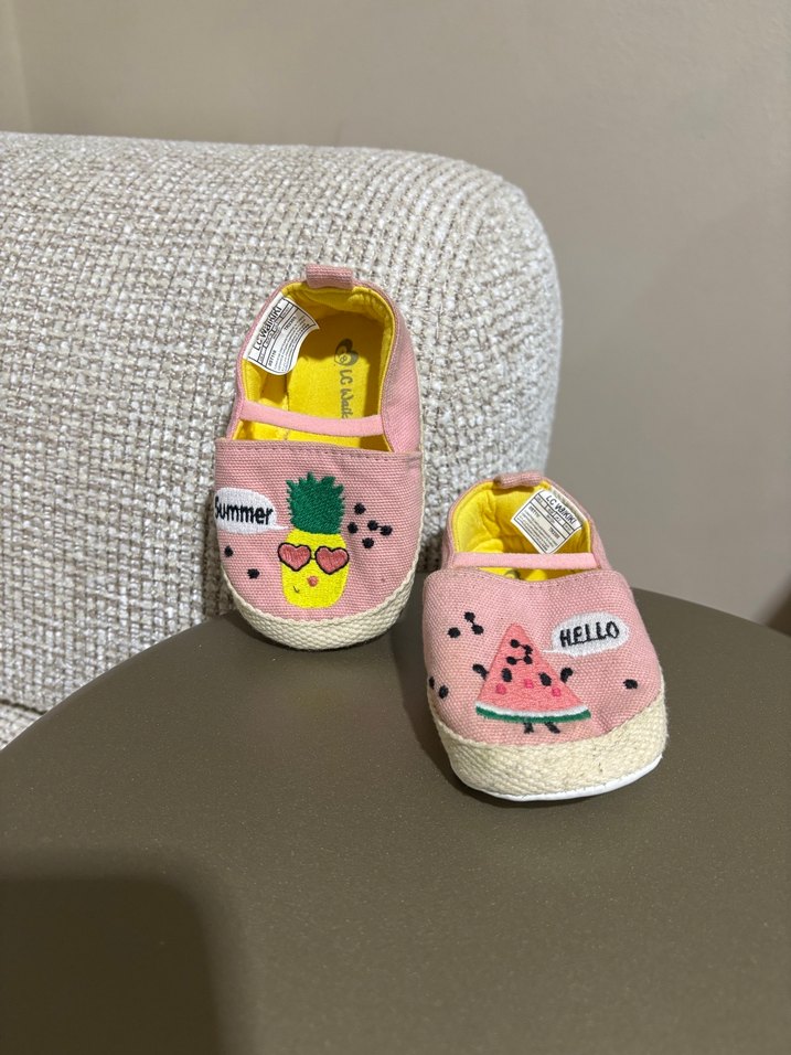 Kız Bebek Pembe İlk Adım Ayakkabısı - Görsel 2