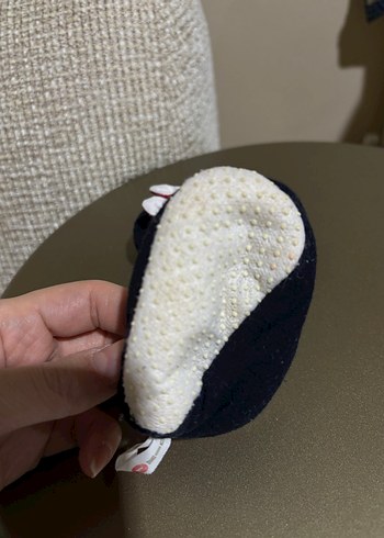 Kızlar için Siyah Gotik Nakışlı Terlik - Görsel 2