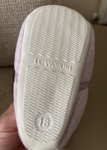 Nakışlı Mor Kız Çocuk Ev Terliği - Görsel 4