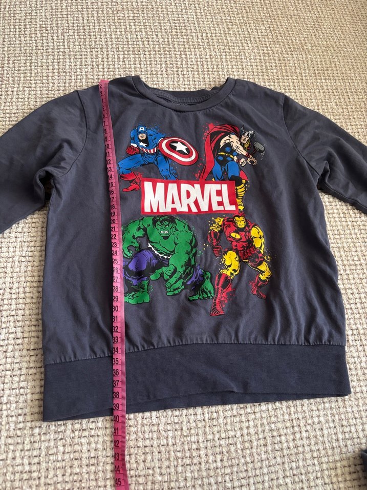 Marvel Baskılı Gri Erkek Çocuk Eşofman Takımı - Görsel 4