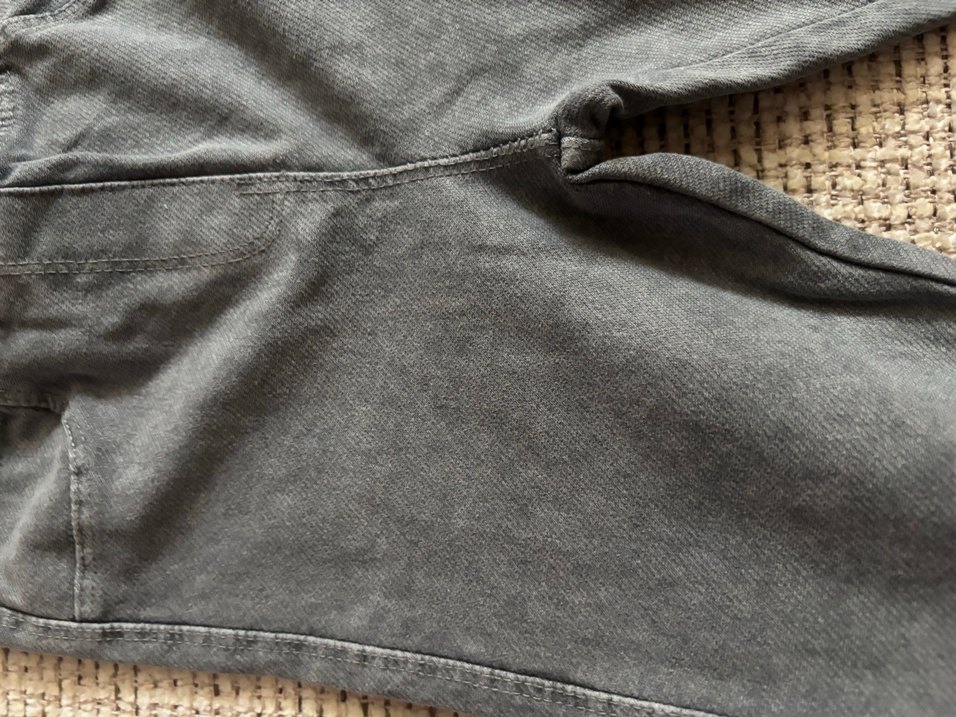 Kız Çocuk Gri Denim Tayt - Görsel 3