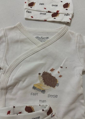 Bebek Erkek Uzun Kollu Pamuklu 3'lü Takım - Görsel 4