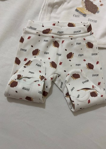 Bebek Erkek Uzun Kollu Pamuklu 3'lü Takım - Görsel 3