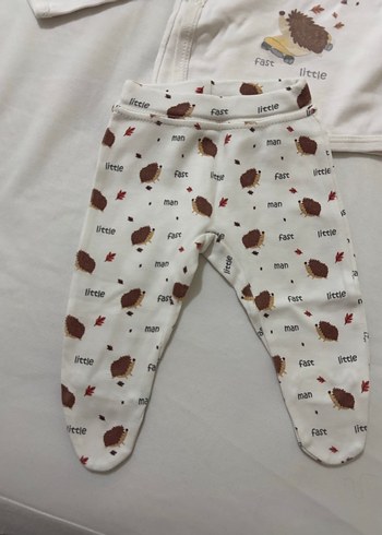 Bebek Erkek Uzun Kollu Pamuklu 3'lü Takım - Görsel 2