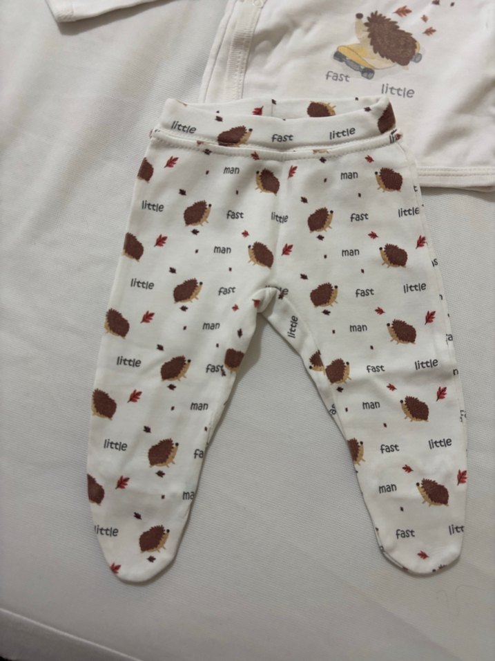 Bebek Erkek Uzun Kollu Pamuklu 3'lü Takım - Görsel 2