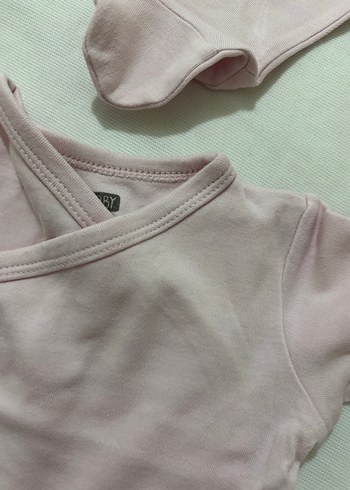 Pembe Bebek Takımı Şapka ve Uzun Kollu - Görsel 4