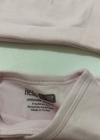 Pembe Bebek Takımı Şapka ve Uzun Kollu - Görsel 3