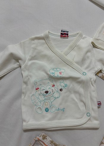 Bebek Erkek Uzun Kollu Örme Takım - Görsel 4