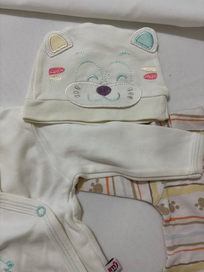 Bebek Erkek Uzun Kollu Örme Takım - Görsel 5