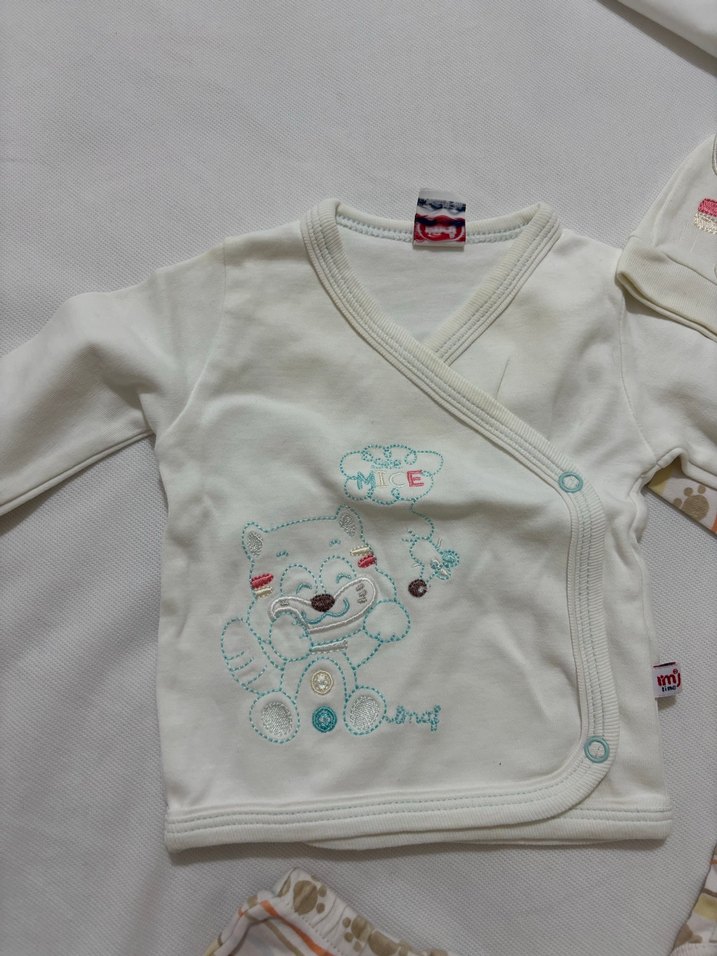 Bebek Erkek Uzun Kollu Örme Takım - Görsel 4