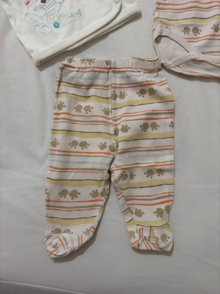 Bebek Erkek Uzun Kollu Örme Takım - Görsel 2