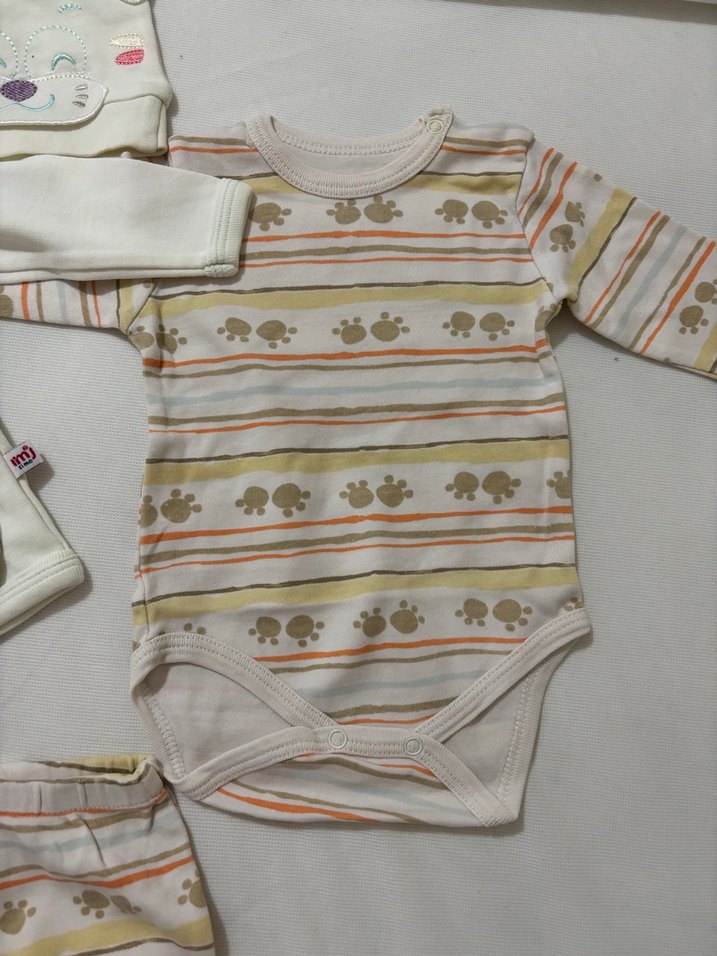 Bebek Erkek Uzun Kollu Örme Takım - Görsel 3