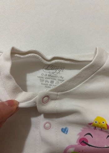 Renkli Baskılı Uzun Kollu Bebek Kıyafet Takımı - Görsel 4