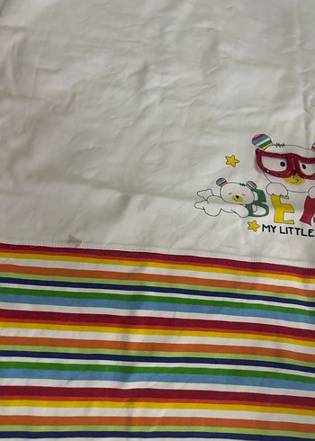 Nakışlı Erkek Çocuk Bornoz ve Havlu Seti - Görsel 7